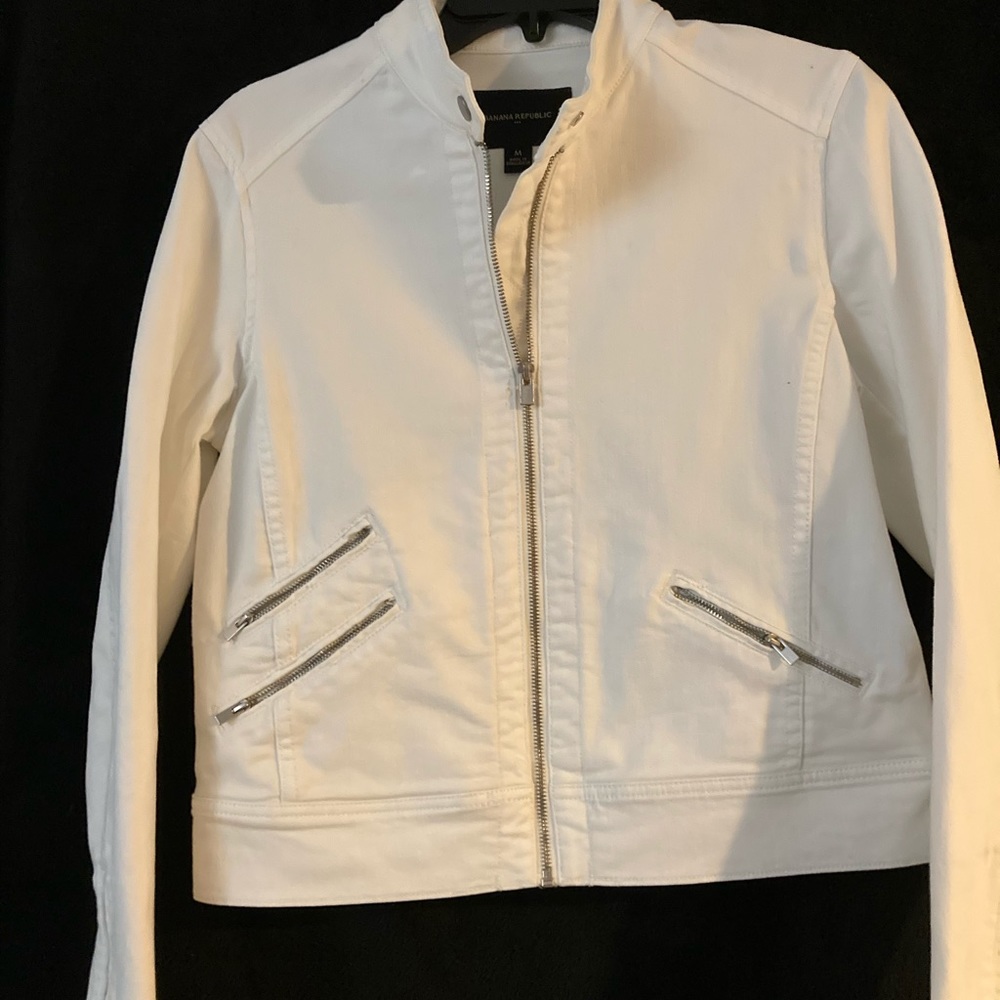 White Denim jacket